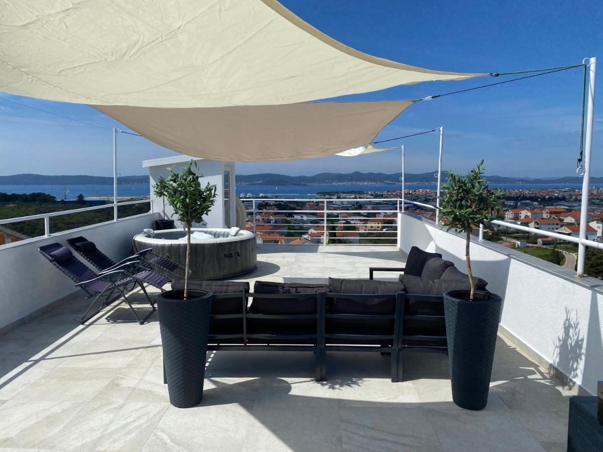 Wellness Apartments Sunset Zadar Bagian luar foto