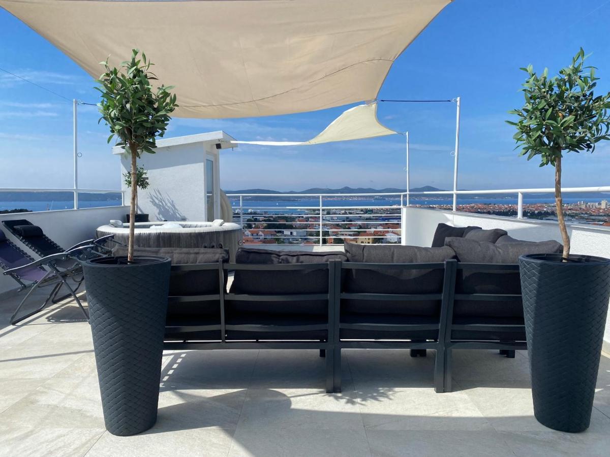 Wellness Apartments Sunset Zadar Bagian luar foto